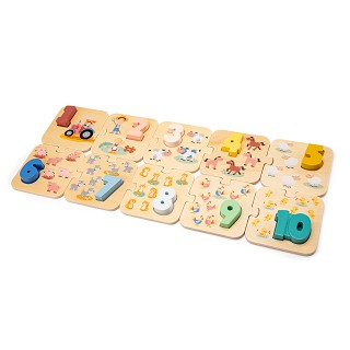 Number puzzle - farm